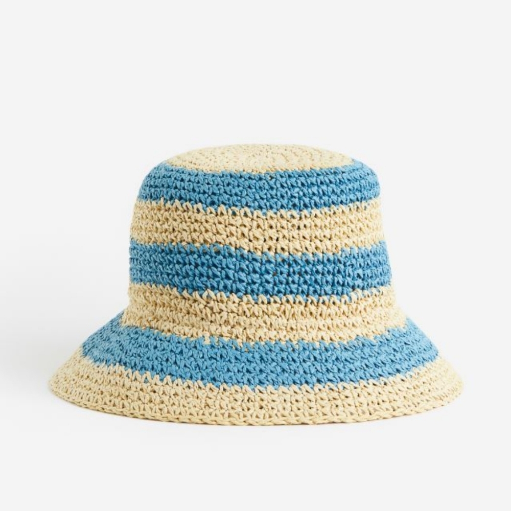 H&M | NWT Crochet look summer bucket hat